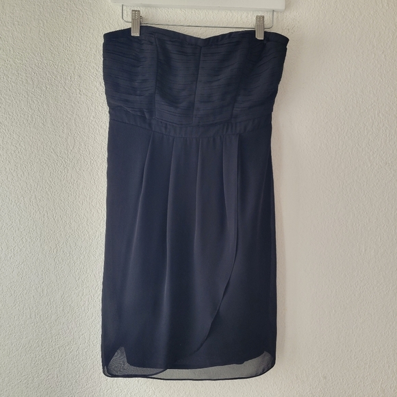 LC Lauren Conrad Black Strapless Dress Size 6 EUC | Party Spring Summer Cute - Picture 1 of 5